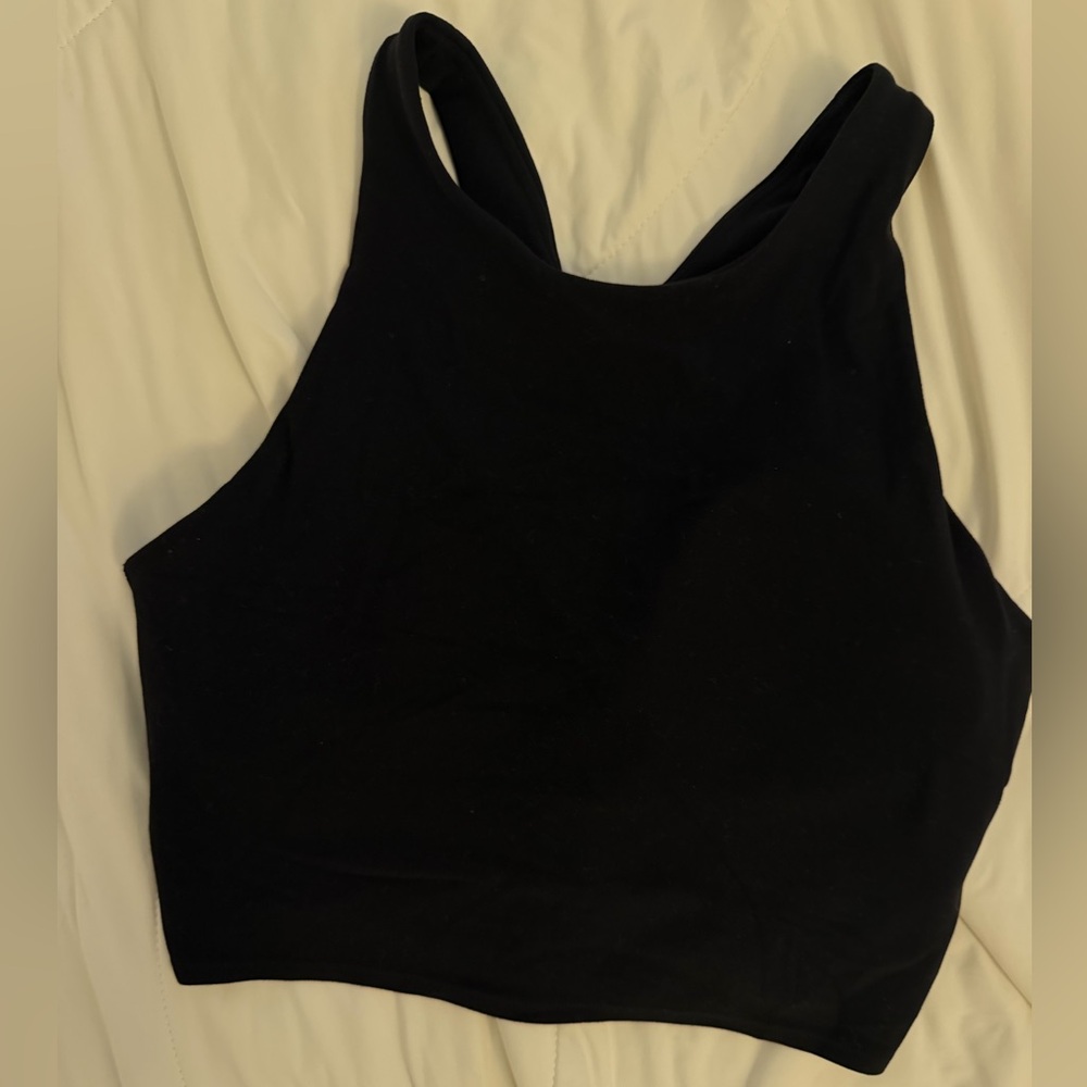 Athleta Racerback crop workout top